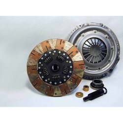 04-019.2DF Stage 2 Dual Friction Clutch Kit: Camaro Corvette Firebird Grand Am Grand Prix GTO LeMans Ventura - 10.4 in.