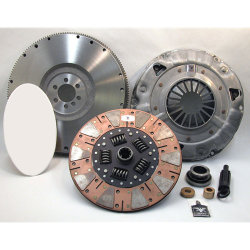 04-049iF.2DF Dual Friction Clutch Kit including Flywheel: Bel Air Biscayne Cutlass 442 Impala C10 C20 C30 C1500 C2500 C3500 Grand Prix GTO - 11 in.