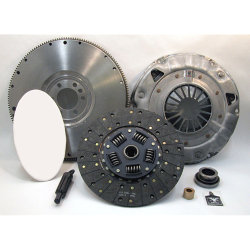 04-049iFA Clutch Kit including Flywheel: Bel Air Biscayne Cutlass 442 Impala C10 C20 C30 C1500 C2500 C3500 Grand Prix GTO - 11 in.