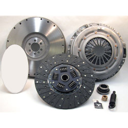 04-064iF Clutch Kit include Flywheel: Chevy GMC C10 C20 C30 C40 1500 2500 3500 RWD AWD Pickup Van - 12 in.