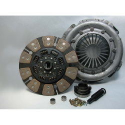 05-073.3C Stage 3 Ceramic Clutch Kit: Dodge Pickups 1988 - 1997 5.9L Cummins Diesel - 12-1/4 in.