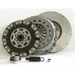 05-101iF.4C Stage 4 Heavy Duty Ceramic Clutch Kit including Flywheel: Dodge 5.9L Cummins Diesel Ram 2500, 3500 6 Speed NV5600 - 13 in.