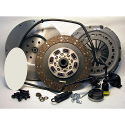 05-124CK.2 Stage 2 Heavy Duty Organic Solid Flywheel Conversion Clutch Kit: Dodge Ram 2500, 3500, 4500, and 5500 G56 6 Speed Transmission - 13 in.