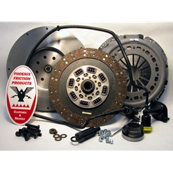 05-124CK.3 Stage 3 Extra Heavy Duty Organic Solid Flywheel Conversion Clutch Kit: Dodge Ram 2500, 3500, 4500, and 5500 G56 6 Speed Transmission - 13 in.