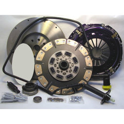05-124CK.6C Stage 6 Ultimate Ceramic Solid Flywheel Conversion Clutch Kit: Dodge Ram 2500, 3500, 4500, and 5500 G56 6 Speed Transmission - 13 in.