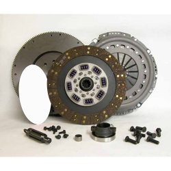 05-501CK.2 Stage 2 Heavy Duty Organic Clutch 13 in. Upgrade Kit including Flywheel: Dodge Ram 2500, 3500 5.9L Cummins Diesel, NV4500 5 Speed