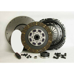 05-501CK.3 Stage 3 Extra Heavy Duty Organic Clutch 13 in. Upgrade Kit including Flywheel: Dodge Ram 2500, 3500 5.9L Cummins Diesel, NV4500 5 Speed