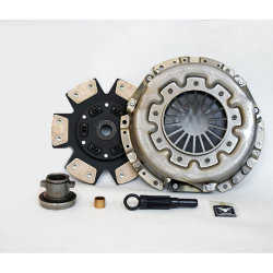 06-042.3C Stage 3 Ceramic Clutch Kit: Nissan D21 Pathfinder, Pickup V6 3.0L - 10 in.