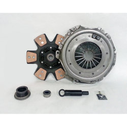 FX Racing Stage 3 Ceramic Clutch Kit – 10.4”, 10 Spline, 6 Puck, Chevrolet Oldsmobile Pontiac