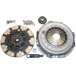 07-131.3C Stage 3 Ceramic Solid Flywheel Clutch Kit: Ford 7.3L Diesel VIN C, K, M F250 F350 F450 Pickup - 12-1/4 in.