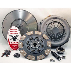 07-131CK.3C Stage 3 Ceramic Clutch and Solid Flywheel Kit: Ford 7.3L Diesel VIN M F250 F350 F450 Pickup 1987 - 1994 - 12-1/4 in.