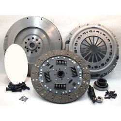 07-154CK Solid Flywheel Conversion Kit Clutch Kit: Ford 7.3L Powerstroke Diesel F250 F350 F450 Pickup - 13 in.