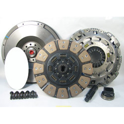 Stage 3 Ceramic Clutch Kit with Flywheel - Ford 6.0L Powerstroke Turbo Diesel 2003 - 2007