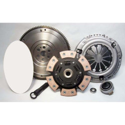 08-022iF.3C Stage 3 Ceramic Performance Clutch Kit including Flywheel: Honda Civic, Civic Del Sol, Civic Hybrid - 8-3/8 in.