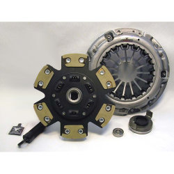 15-101.2K Stage 2 Kevlar Clutch Kit: Subaru Baja, Forester, Impreza WRX, Legacy GT - 9-1/16 in.