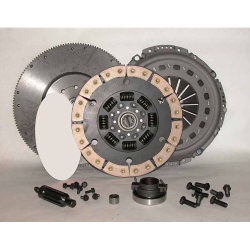 05-501CK.4C Stage 4 Heavy Duty Ceramic Clutch 13 in. Upgrade Kit including Flywheel: Dodge Ram 2500, 3500 5.9L Cummins Diesel, NV4500 5 Speed