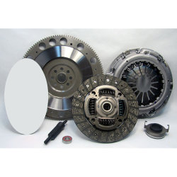 15-105CK Solid Flywheel Clutch Conversion Kit: Subaru Legacy GT, Outback XT 2.5L Turbo - 9-1/16 in.