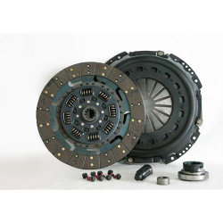 07-154.3 Stage 3 Extra Heavy Duty Organic Clutch Kit: Ford 7.3L Powerstroke Diesel F250 F350 F450 Pickup - 13 in.