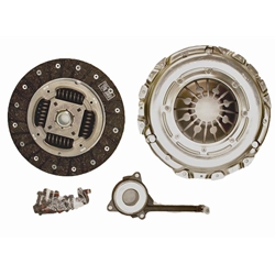 02-212 Solid Flywheel Replacement Clutch Kit: Audi TT Quattro, VW Beetle Golf Jetta 1.8L Turbo 2.8L V6 - 9-1/2 in.