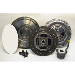 02-212CK Solid Flywheel Clutch Conversion Kit: Audi TT Quattro, VW Beetle Golf Jetta 1.8L Turbo - 9-1/2 in.