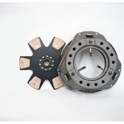 WCCS12FRCB Wood Chipper Clutch Kit with 12 in. Rigid Ceramic Button Disc: Ford Engines