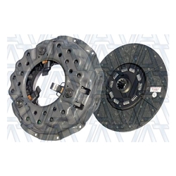 14-1686-20 New Lipe Style 14 in. (350mm) Push-Type Direct Pressure Single Plate 1-1/2 in. Spline Woven Organic Clutch Set