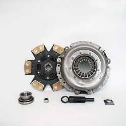 07-006.3C Stage 3 Ceramic Clutch Kit: Ford Mustang, Mercury Capri - 8-1/2 in.