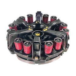 AGC4702DS New PTO Clutch Assembly with Inner Clutch Disc for Ford Tractor - 9 in. Dual Stage