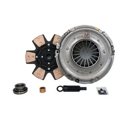 04-080.3C Stage 3 Heavy Duty Ceramic Clutch Kit: Corvette 5.7L 350cid - 10-3/4 in.