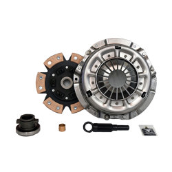 06-029.3C Stage 3 Ceramic Clutch Kit: Nissan 240Z, 260Z - 8-7/8 in.