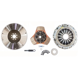 06952FW Exedy Stage 2 Ceramic 3 Paddle Racing Clutch Kit and Flywheel: Infiniti G35 Nissan 350Z - 250mm