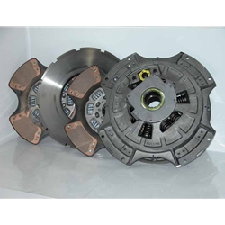 108050-59B New Eaton Fuller 14 in. (350mm) Pull-Type Easy Pedal Plus 2 Plate 2" Spline 4 Ceramic Super Button Super Duty Clutch Set