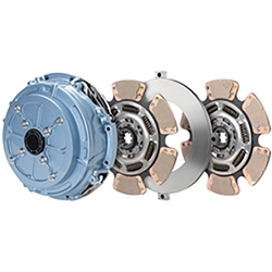 121000-1 New Eaton Fuller 15 in. UltraShift DM Centrifugal Clutch Double Plate 2 in. x 10 Spline Ceramic Button