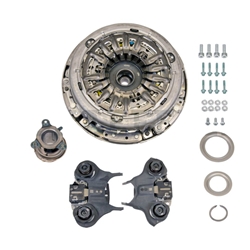 07-233 Clutch Kit: Ford Focus S SE ST 2.0L with 6 Speed Auto Dual Clutch - 9-1/2 in.