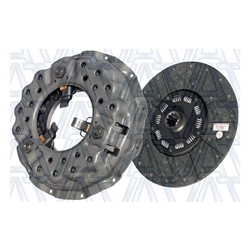 14-1107-20 New Lipe Style 14 in. (350mm) Push-Type Direct Pressure Single Plate 1-3/4 in. Spline Woven Organic Clutch Set