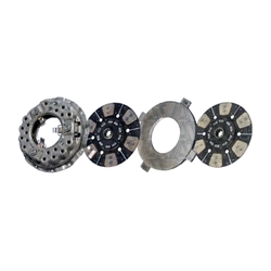 14-1113-46 New Lipe Style 14 in. (350mm) Push-Type Direct Pressure 2 Plate 1-3/4 in. Spline Ceramic Button Clutch Set