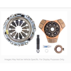 08951 Exedy Stage 2 Ceramic 3 Paddle Racing Clutch Kit: Acura RSX Type S, Honda Civic Si - 215mm