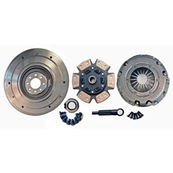 03-050CK.3C Stage 3 Ceramic Solid Flywheel Conversion Clutch Kit: Mini Cooper S - 8-1/2 in.