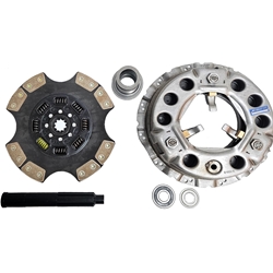 33-2076-24A New Heavy Duty Lipe Style 13 in. (330mm) 1-1/2 in. Spline 4 Paddle 8 Ceramic Button Clutch Kit