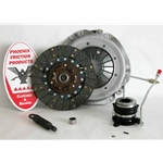 01-033.2DF Stage 2 Dual Friction Clutch Kit: Jeep Cherokee Comanche Wagoneer Wrangler 2.5L - 9-1/8 in.