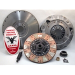 04-049iFA.2DF Stage 2 Dual Friction Clutch Kit with Flywheel: Bel Air Biscayne Cutlass 442 Impala C10 C20 C30 C1500 C2500 C3500 Grand Prix GTO - 11 in.