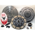 04-154iF.3C Stage 3 Ceramic Clutch Kit including Solid Flywheel: GM 6.5L Diesel Pickups, SUVs, and Vans - 12 in.