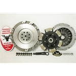 05-222CK.2K Stage 2 Kevlar Solid Flywheel Conversion Clutch Kit: Hyundai Tiburon 2.7L - 8-7/8 in.