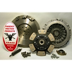 05-222CK.3C Stage 3 Ceramic Solid Flywheel Conversion Clutch Kit: Hyundai Tiburon 2.7L - 8-7/8 in.