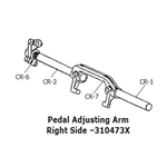 CRP 310473X Lever Adjusting Arm: Right Side