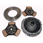 104200-1 New Eaton Fuller 14.4 in. Pull-Type Diaphragm 2 Plate x 1-3/4 in. Spline 3 Ceramic Super Button Clutch Set