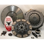 07-131ACK.3C Stage 3 Ceramic Solid Flywheel Conversion Clutch Kit: Ford 7.3L IDI Turbo Diesel F250 F350 F450 Pickup - 12-1/4 in.