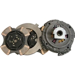 108925-82 New Spicer Style EZ-Pedal 15-1/2 in. (380mm) Pull-Type 2 in. Spline 7 Spring 4 Ceramic Super Button Clutch Set