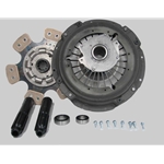 53556401 New Valeo 14 in. (350mm) Stamped Pull-Type Diaphragm Single Plate 1-3/4 in. Spline 6 Ceramic Button Clutch Set