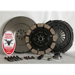 07-154CK.5C Stage 5 Extra Heavy Duty Ceramic Solid Flywheel Conversion Clutch Kit: Ford 7.3L Powerstroke Diesel F250 F350 F450 Pickup - 13 in.